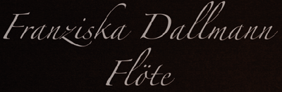 Logo Franziska Dallmann Floete